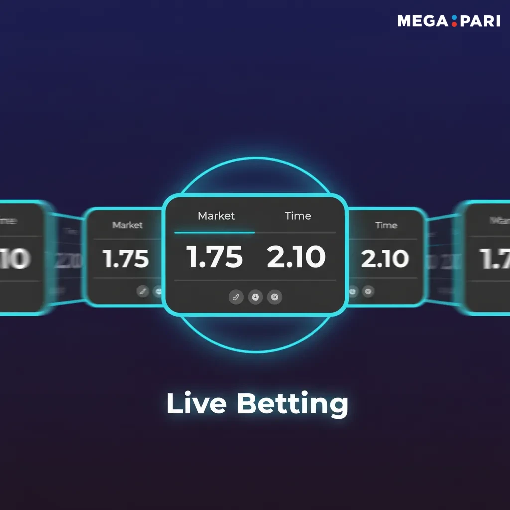 Live betting dashboard showing real-time odds, cash out options, stats and trackers for football, cricket, tennis.